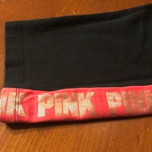 VS Pink Yoga Capris